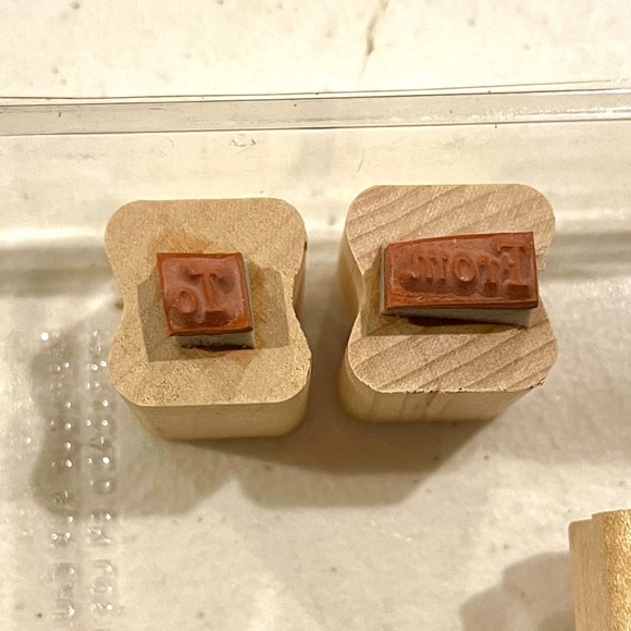 Stampin Up LABEL CLASSICS 2005 label frame to from NEVER USED - Picture 4 of 5